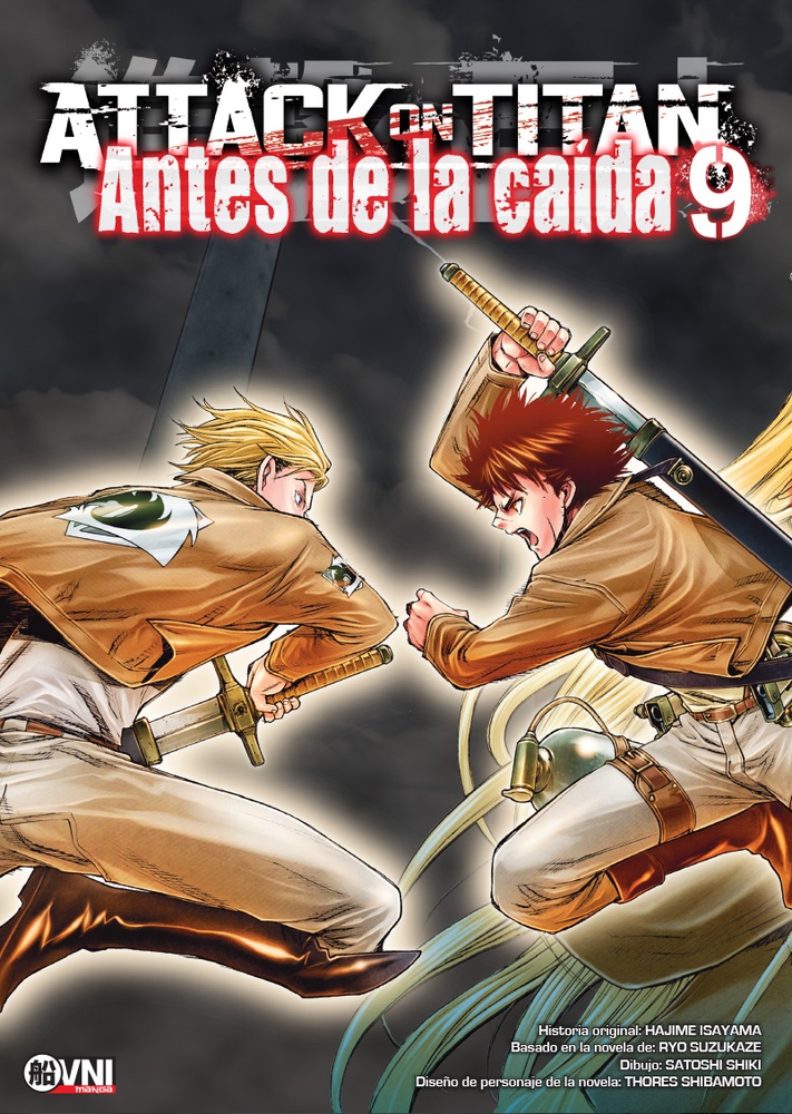 Attack on titan antes de la caída vol. 09