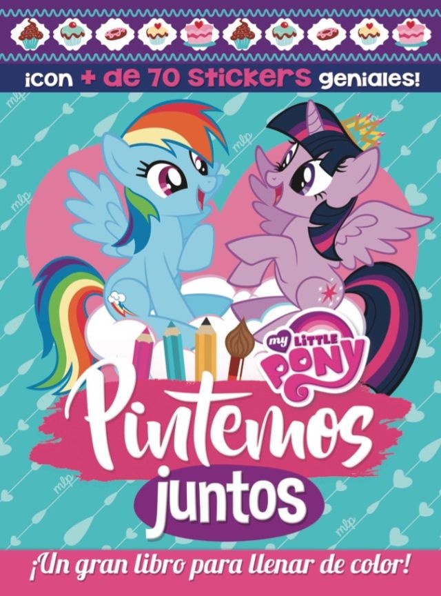 Pintemos juntos My Little Pony Colouring block nº 2
