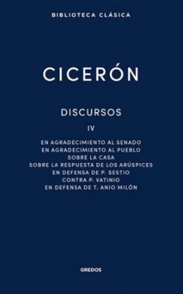 Discursos Vol. IV