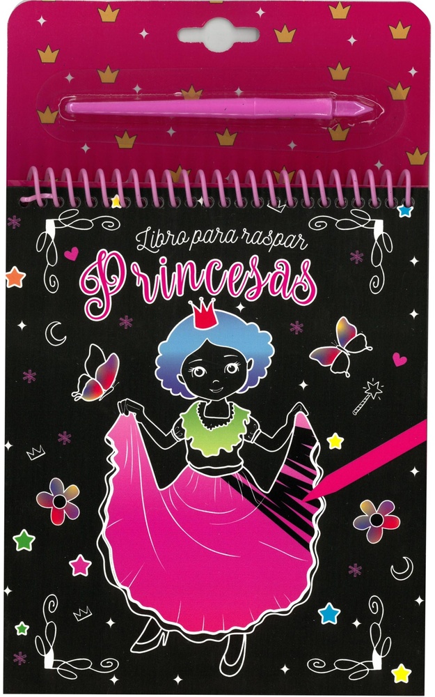 Princesas - Libro para raspar