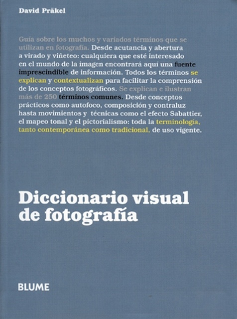 Diccionario visual de fotografia