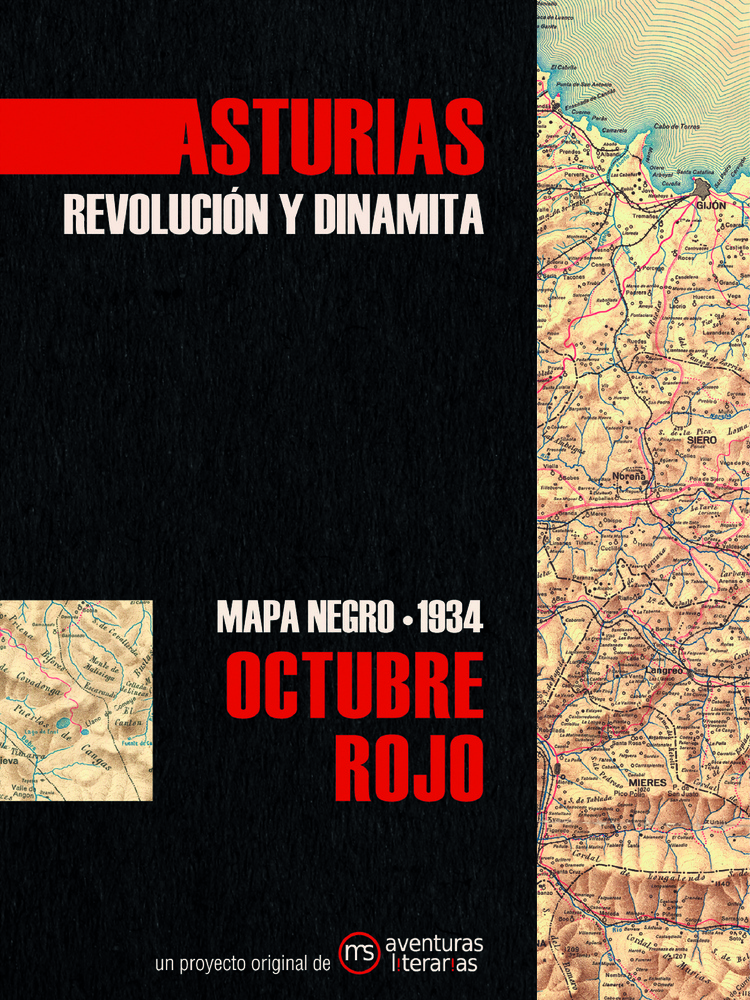 Asturias revolucion y dinamita octubre rojo mapa literario