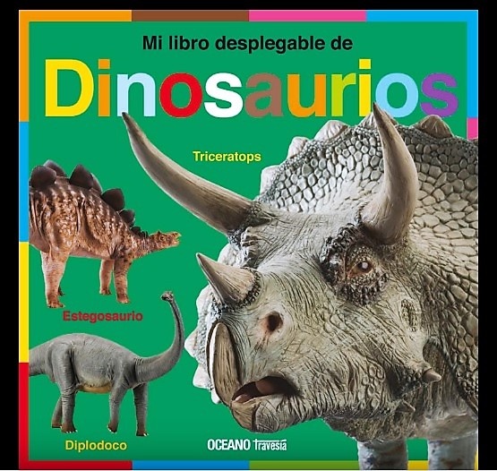 Dinosaurios Mi libro desplegable de Dinosaurios