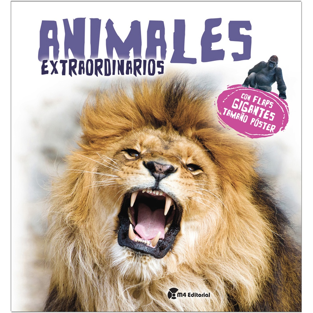 Animales extraordinarios con flaps gigantes tamaño poster