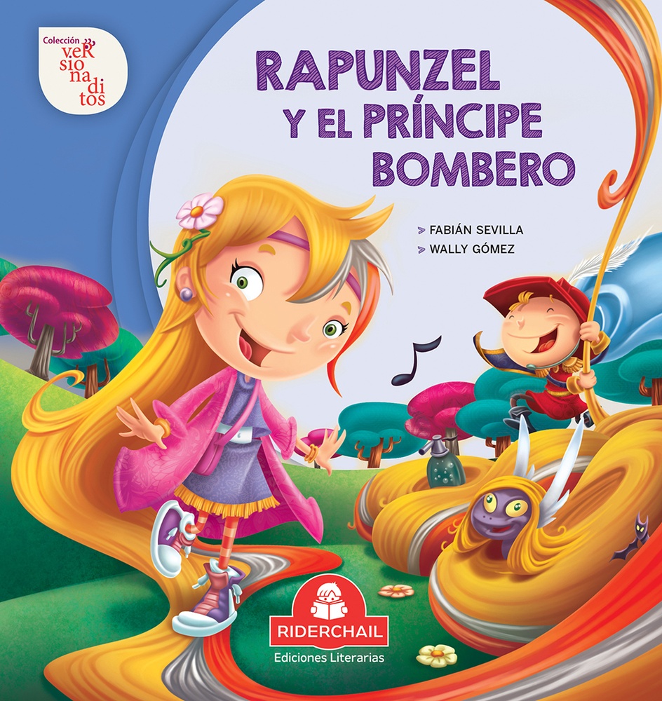 Rapunzel y el príncipe bombero