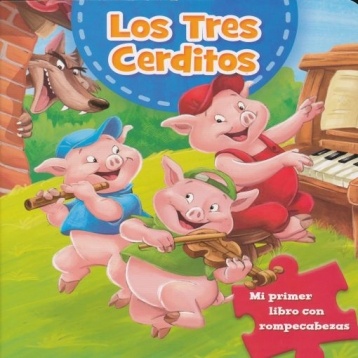 Mi Primer Libro Con Rompecabezas - Los Tres Cerditos