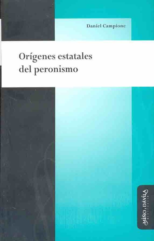 Orígenes estatales del peronismo