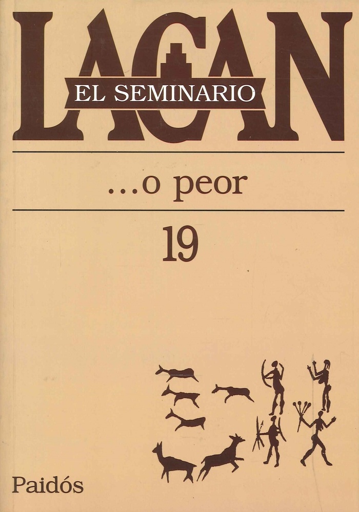 El seminario 19.. ...o peor.