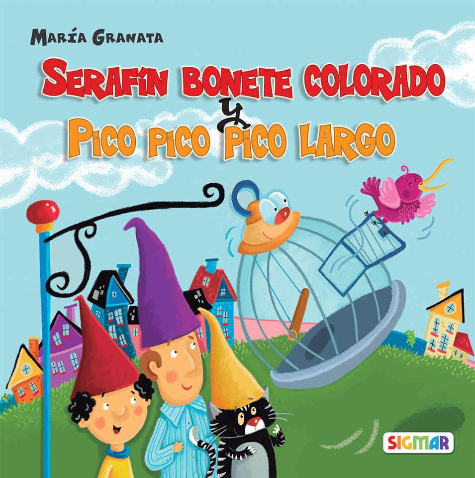 Serafín bonete colorado y Pico pico pico largo