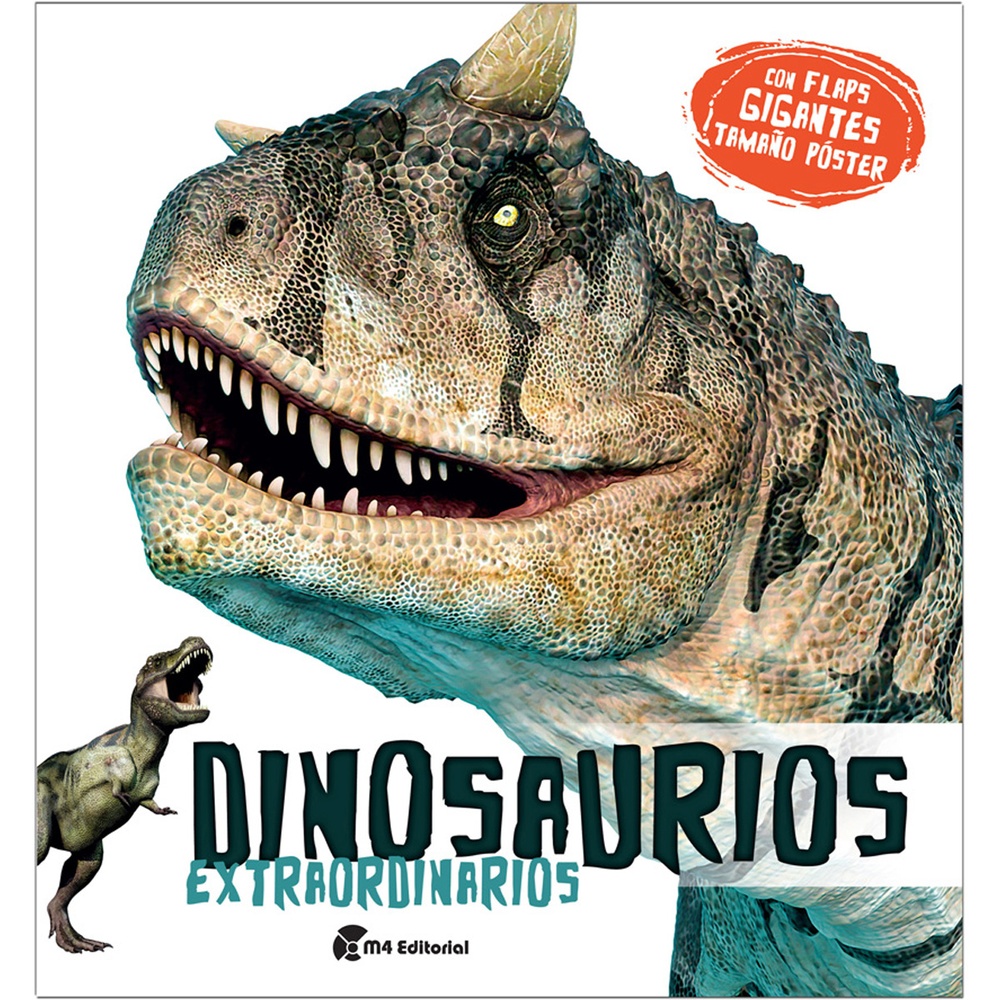 Dinosaurios extraordinarios con flaps gigantes tamaño poster
