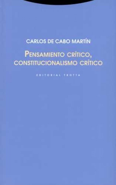 Pensamiento critico, constitucionalismo critico