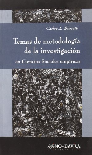 Temas de metodología de la investigación**
