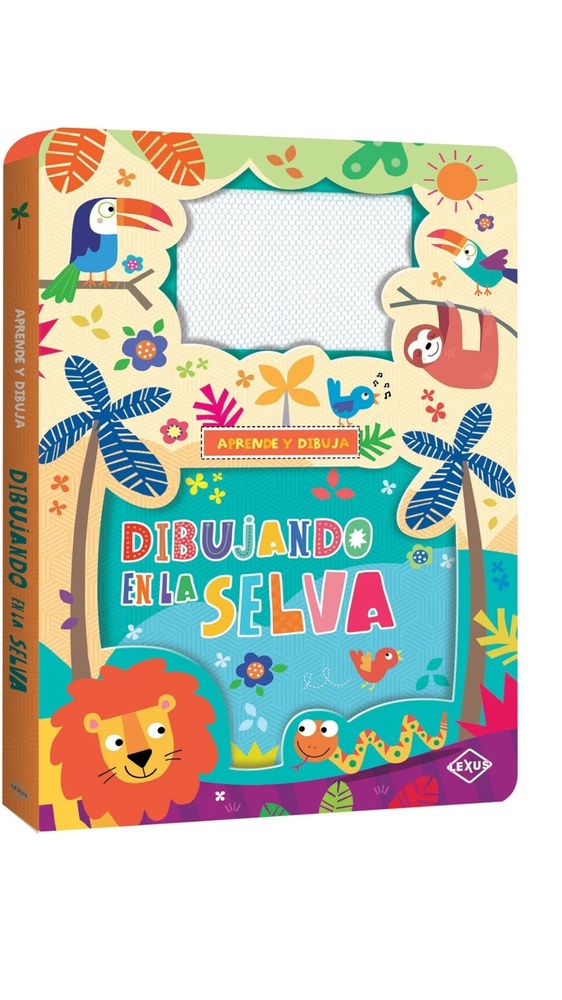 Aprende dibuja dibujando selva