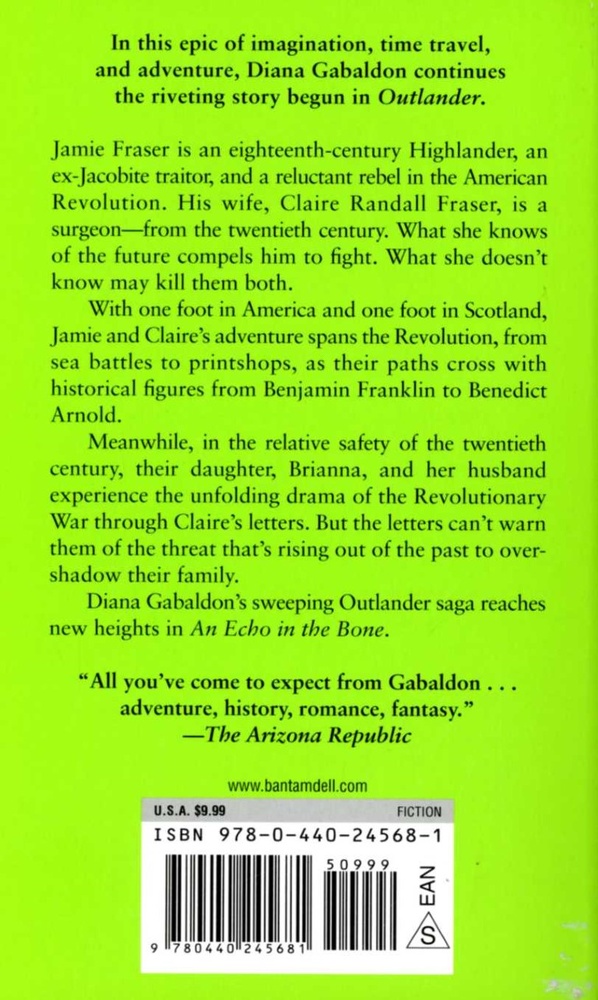 Outlander 7: An Echo In The Bone