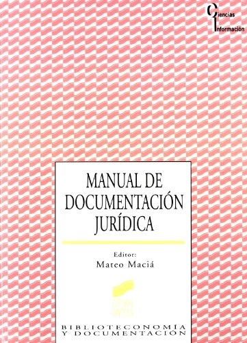 Manual de documentación jurídica