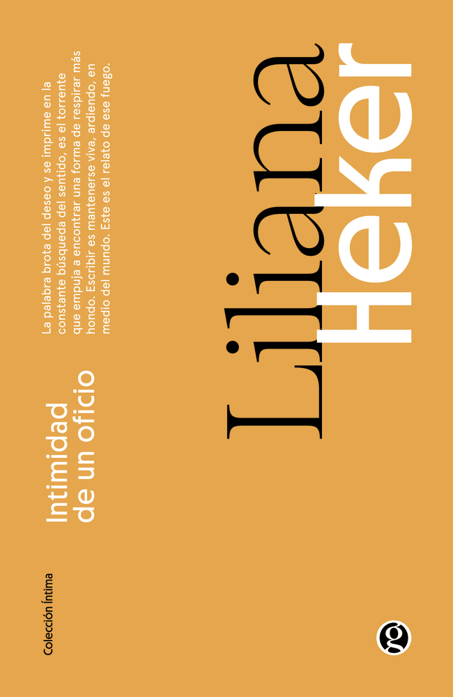 Intimidad de un oficio