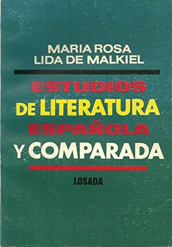 Estudios de literatura española y comparada