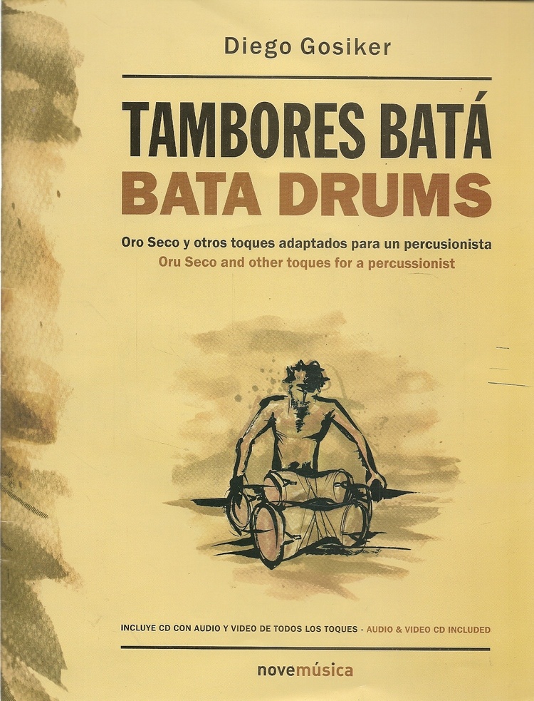 Tambores Bata. Incluye CD