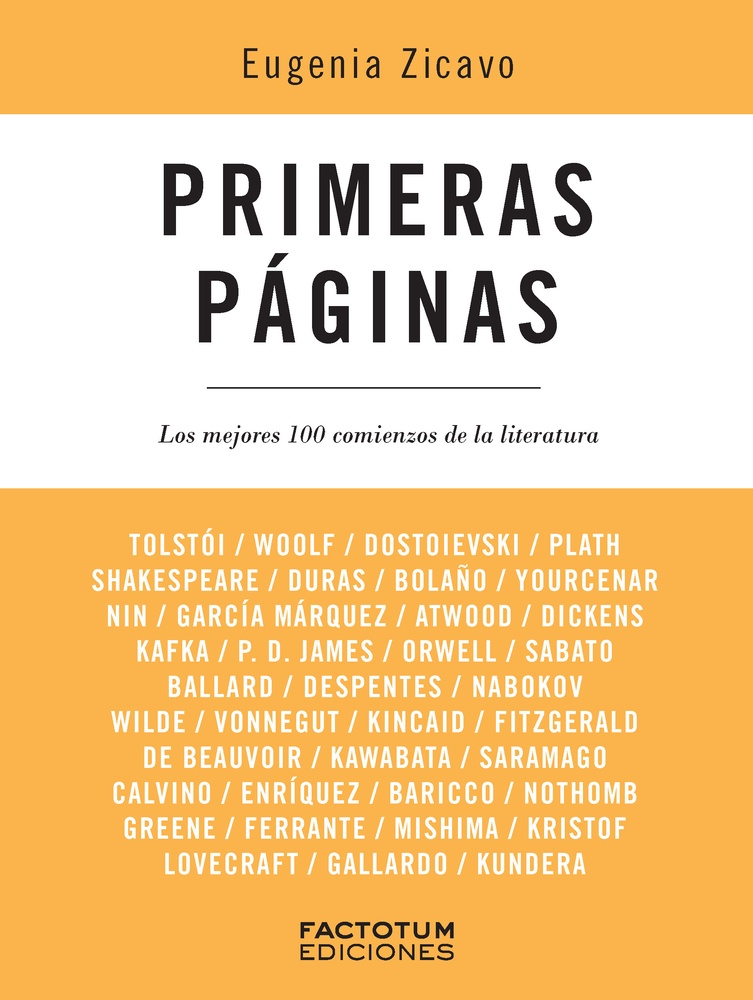 Primeras páginas