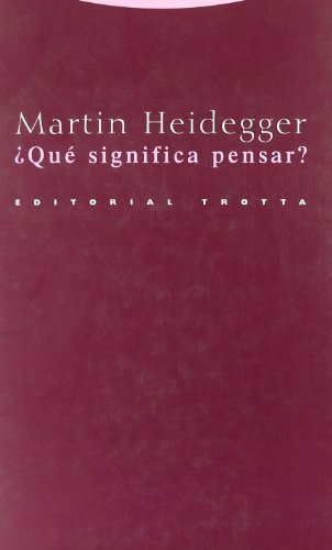 ¿Qué significa pensar?