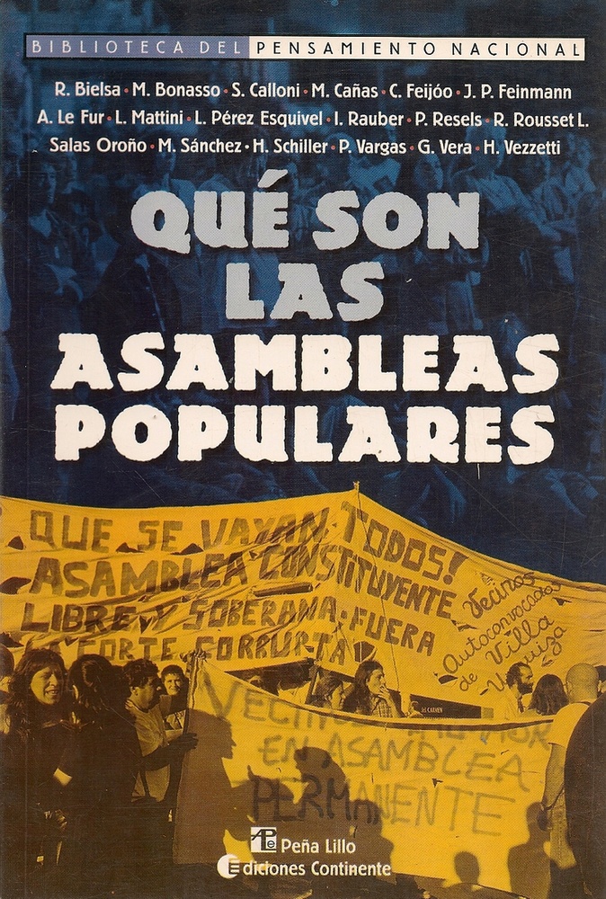 Que son las asambleas populares