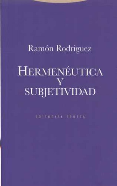Hermenéutica y subjetividad