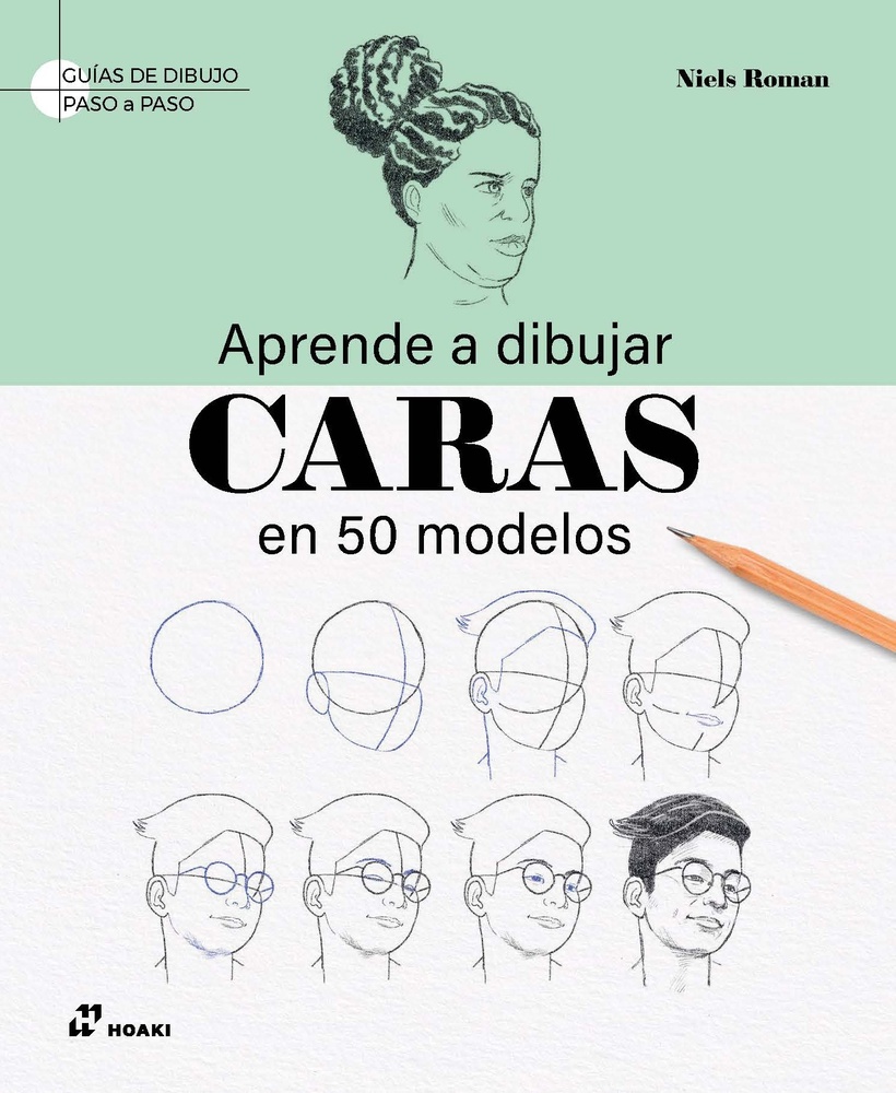 Aprende a dibujar caras en 50 modelos
