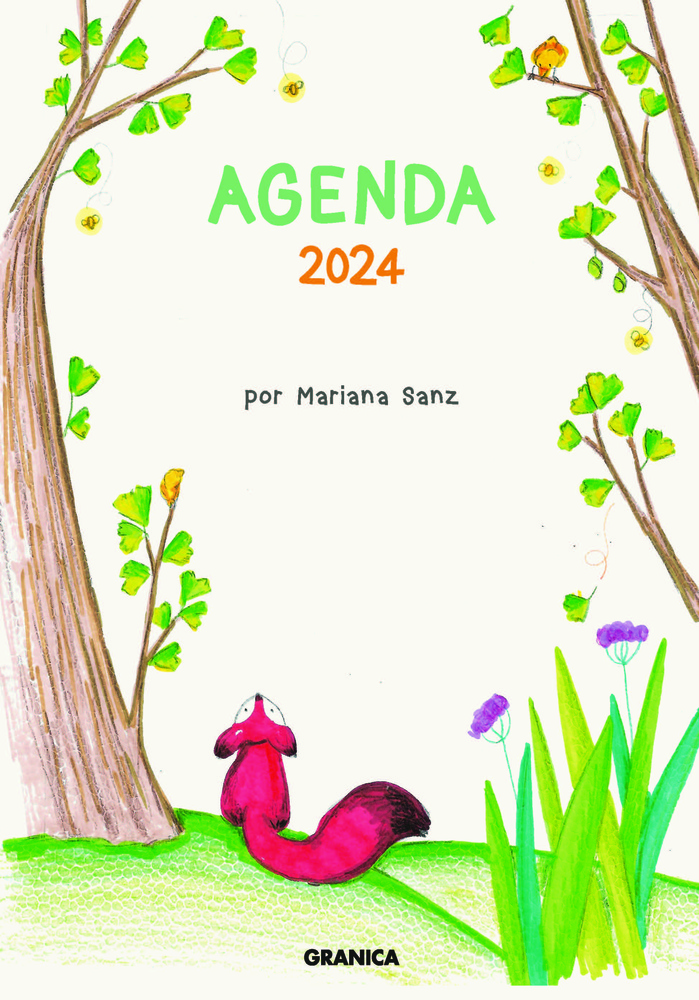 Mariana Sanz, agenda anillada, 2024