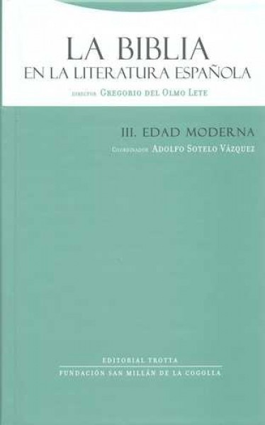 La Biblia en la literatura española III