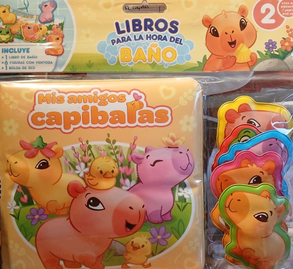 Mis amigos capibaras