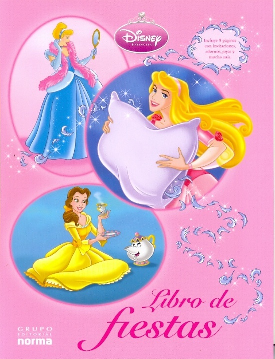 Disney princesa. Libro de fiestas