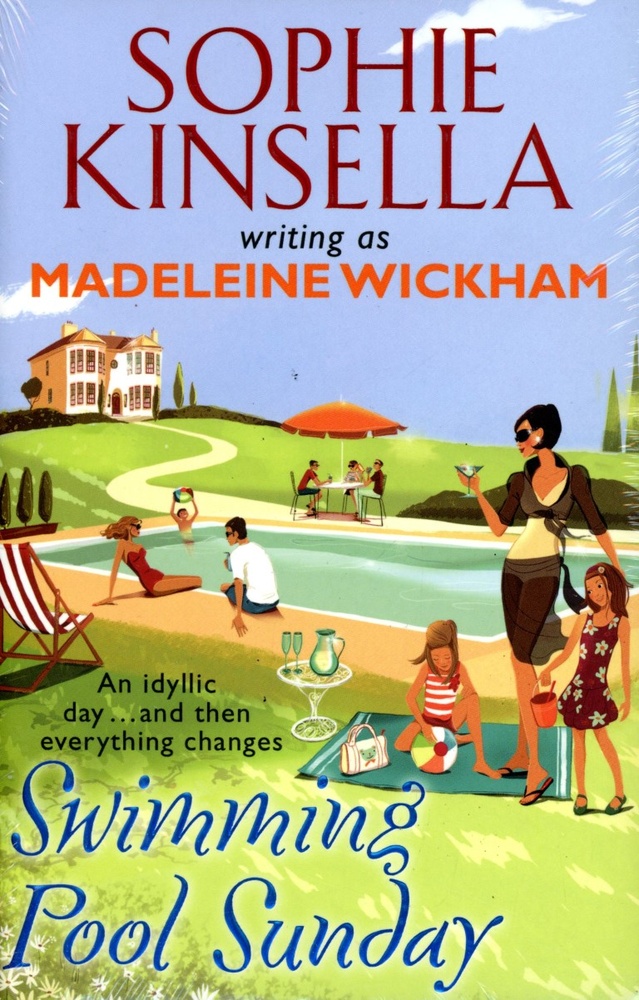 Swimming pool sunday - black swan