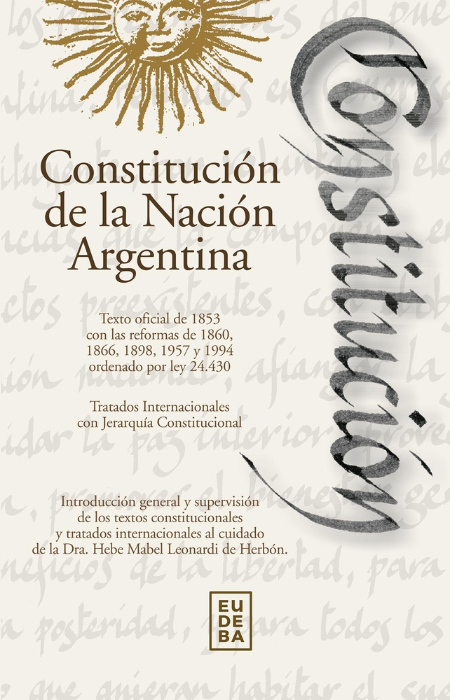 Constitucion de la Nacion Argentina