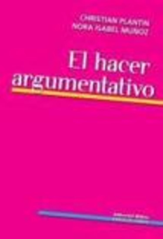 el Hacer argumentativo