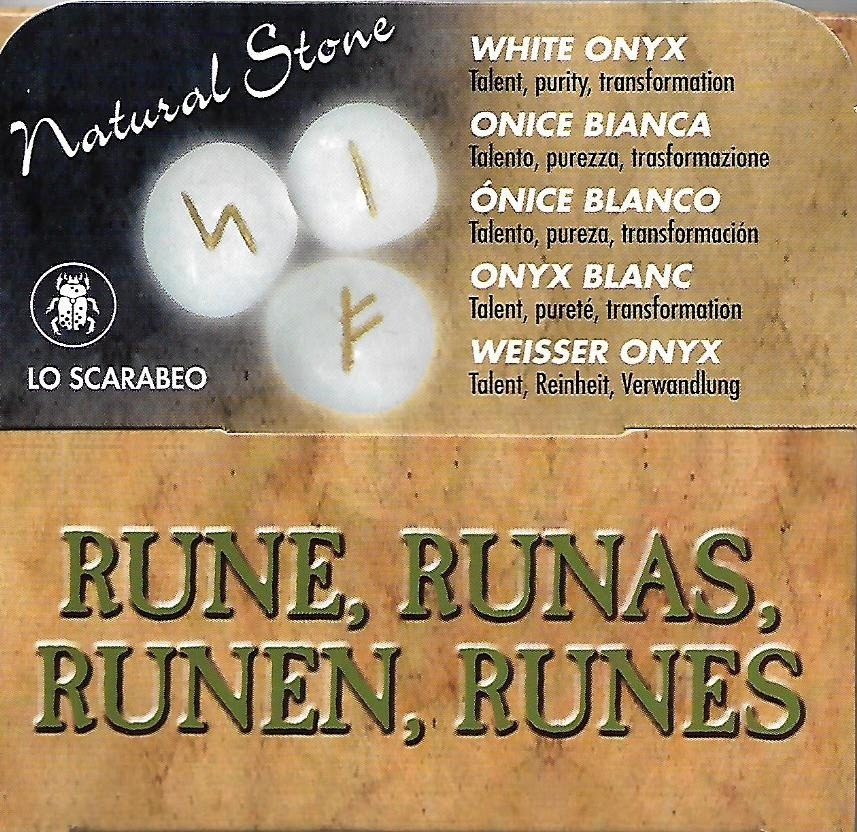 ** Onice Blanco ( Libro + Runas )
