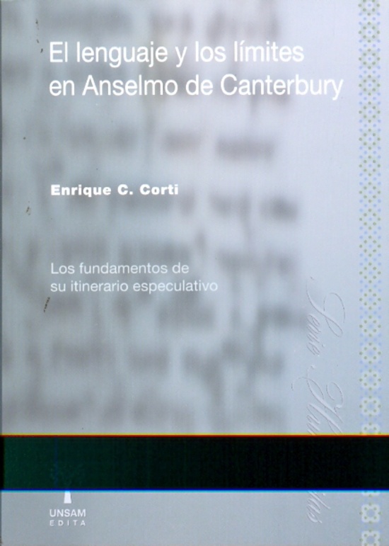 El Lenguaje y los limites en Anselmo de Canterbury