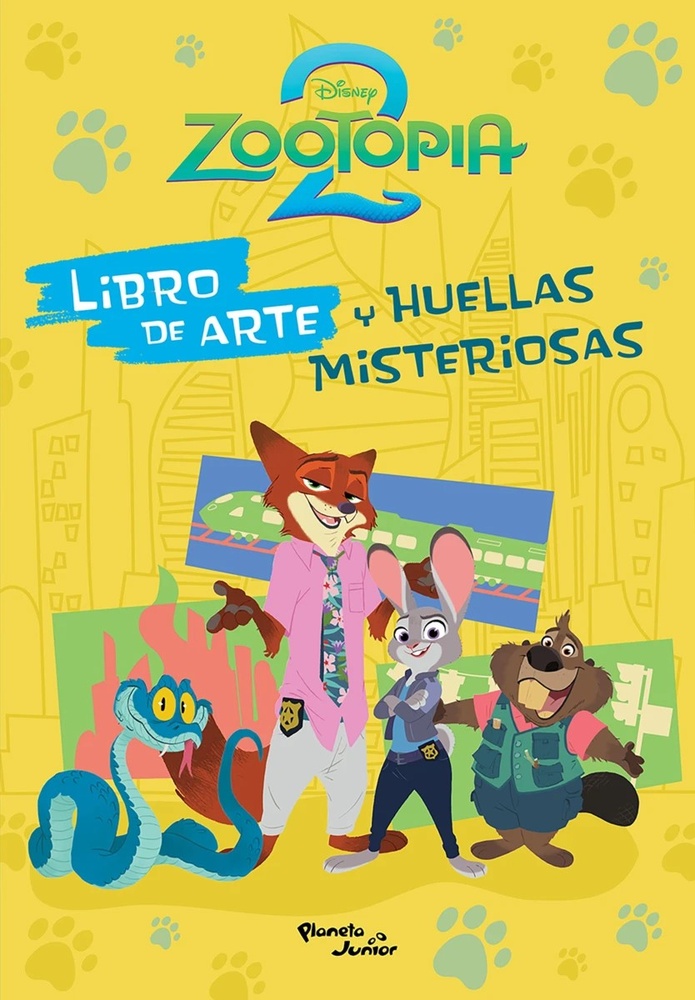 Zootopia 2. Libro de arte y huellas misteriosas