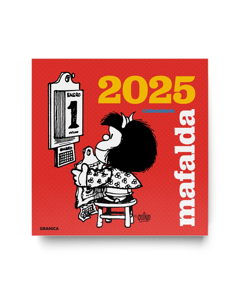 Mafalda 2025, calendario de pared