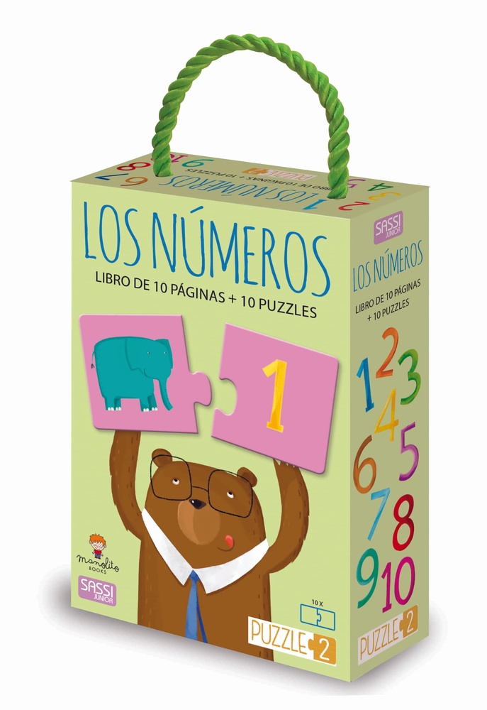 Numeros. Libro + Rompecabezas