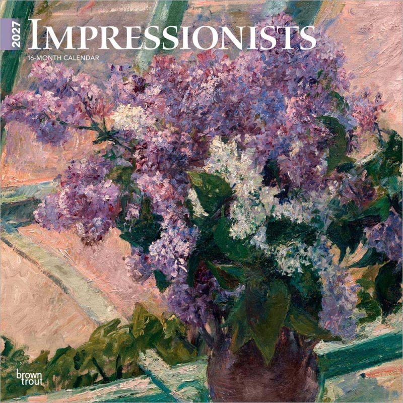 Impressionists 2027 Calendario de Pared