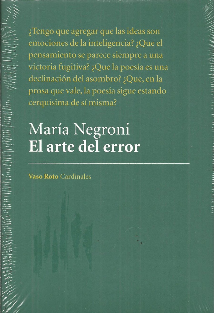 El Arte del error