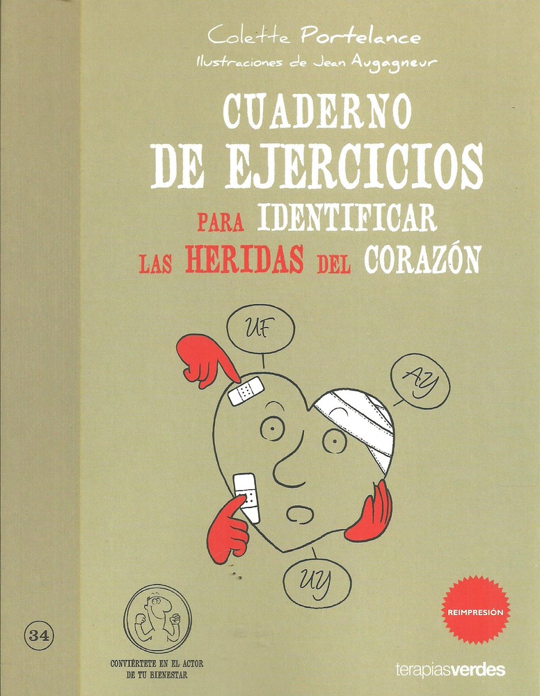 Cuaderno de ejercicios para identificar heridas del corazon