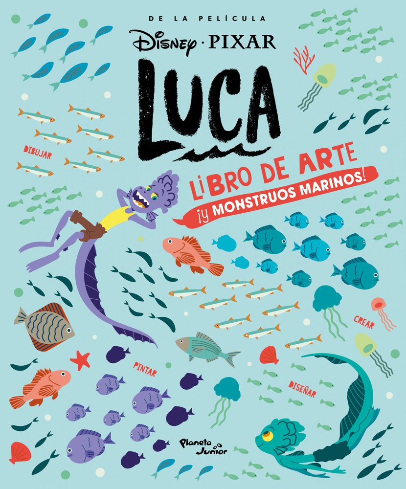 Luca. Libro de arte y monstruos marinos
