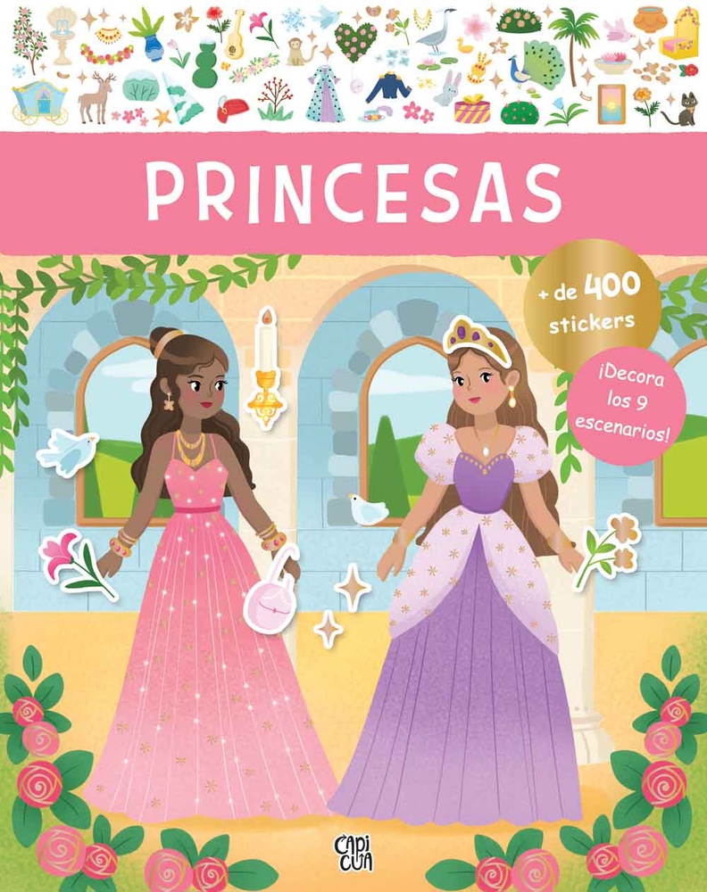 STICKERS 
Creativos de Princesas