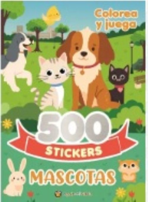 500 stickers mascotas
