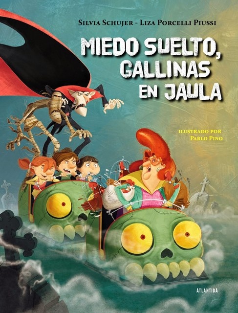 Miedo suelto gallinas en jaula