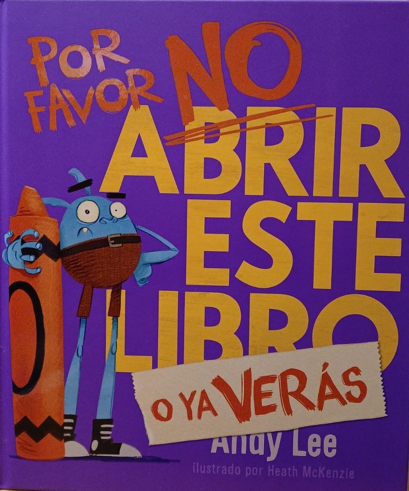 Por favor no abrir este libro , o ya verás.