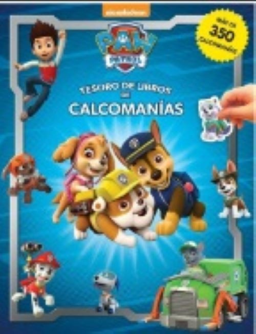 Tesoro de libros calcomanías Paw patrol