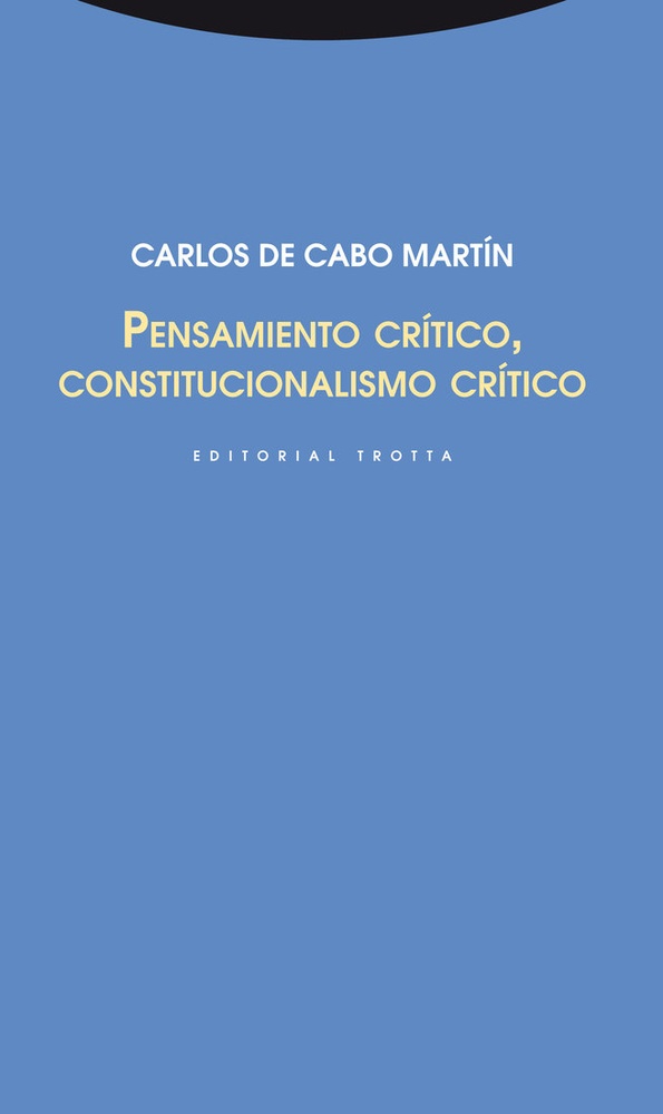 Pensamiento critico, constitucionalismo critico