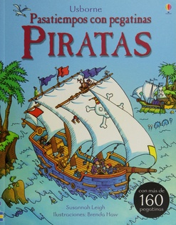 Piratas. Pasatiempos con pegatinas